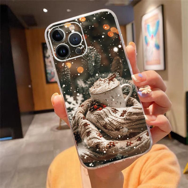 Phone Case For iphone 17 Pro Max 17Pro 17Air 16 15 14 13 Pro Max 15 16 Pro 15Plus Christmas Tree
