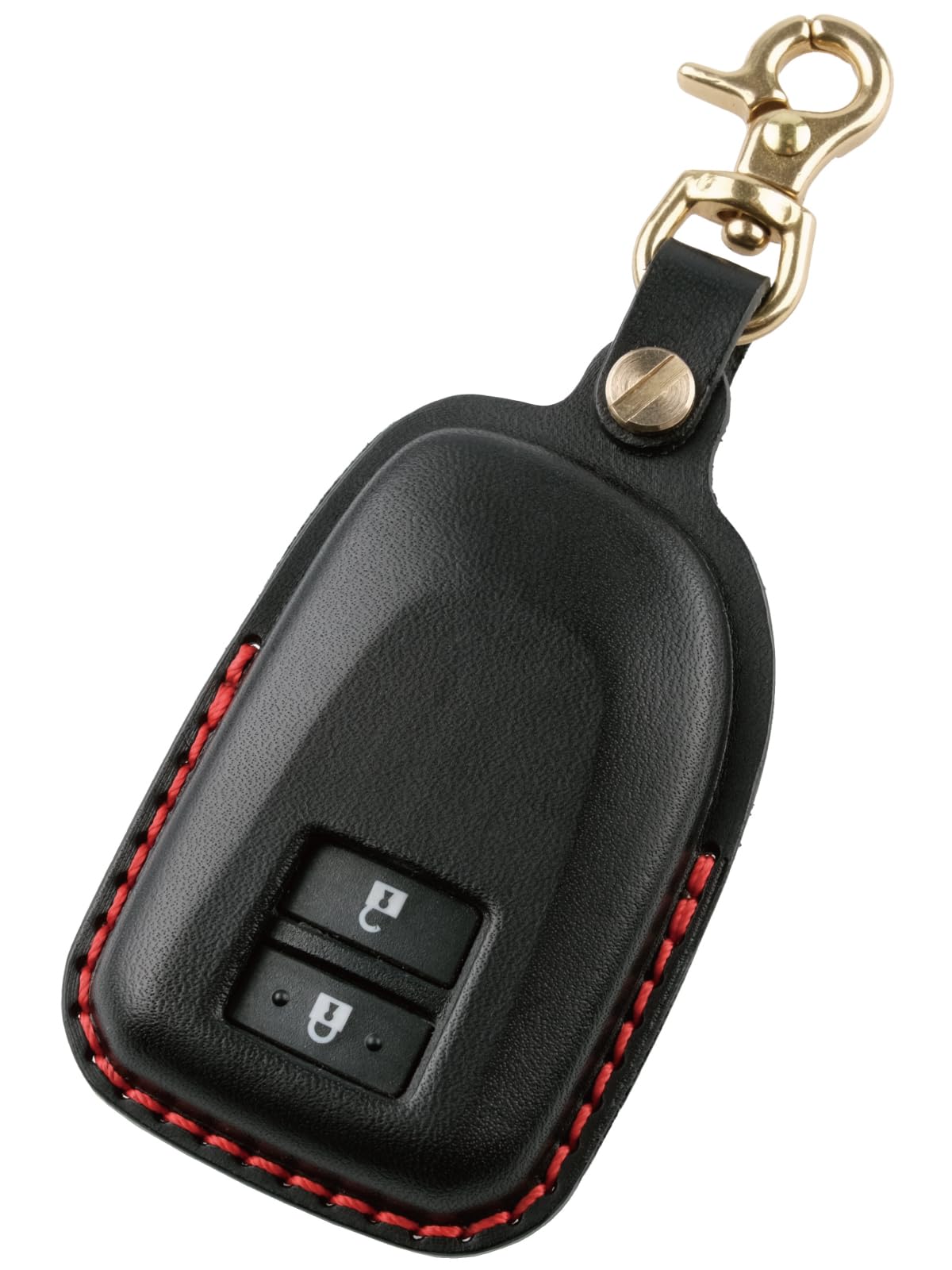 

[Применимый] Чехол для ключа Hiace, Крышка для ключа, Роскошная натуральная кожа, Кожа наппа, Toyota HIACE 200 2 buttons чёрный