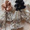 Sequined Ribbon Bow Hair Tie – Elegant Korean Women's Accessory