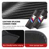 Car Seat Belt Shoulder Pads Leather Wear-Resistant Driving Interior For BMW 1 3 5 7 Series M F01 F20 F10 F13 E52 E53 E60 E93 Pdzm22