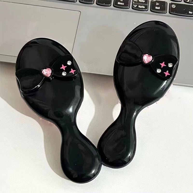 

C Зеркалом Инструмент для макияжа Прочная Мини Складная Расческа для волос