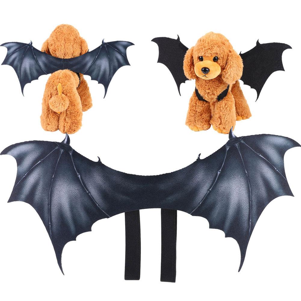 Pet Halloween Costume,Party Bat-Wings Decoration,Funny Pet Bat-Wings Party Supplies,Cosplay Dress-Up Accessories,Winged Outfit