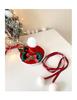 Women's Red 3D Bow Tie Reindeer Top Hat - Christmas Holiday Hair Accessory