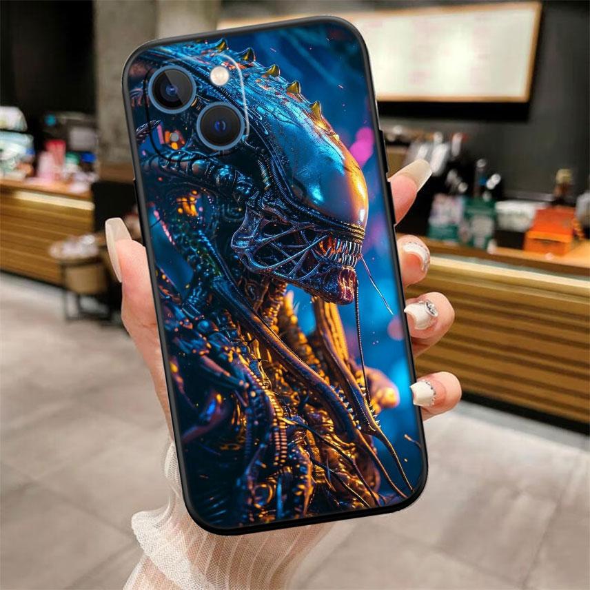 Aliens vs Predator Xenomorph Shell Phone Case for Samsung Galaxy Note 10 20 S23 S24 S25 Ultra FE Plus Edge Lite A02S A35 A07 A17