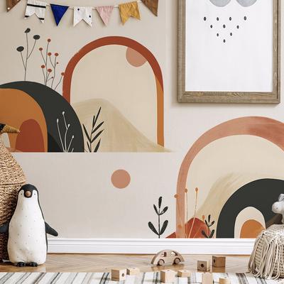 Unregelmäßiger Bogen Schlafzimmer Wohnzimmer Home Wanddekoration Dekoration Wandaufkleber selbstklebend