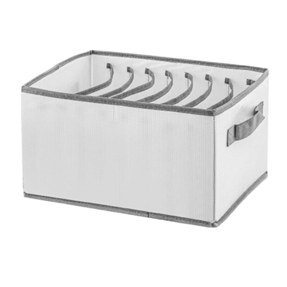 Solid Color Clothing Storage Box Foldable Wardrobe Organizer Practical Clothes Organizer  Closet
