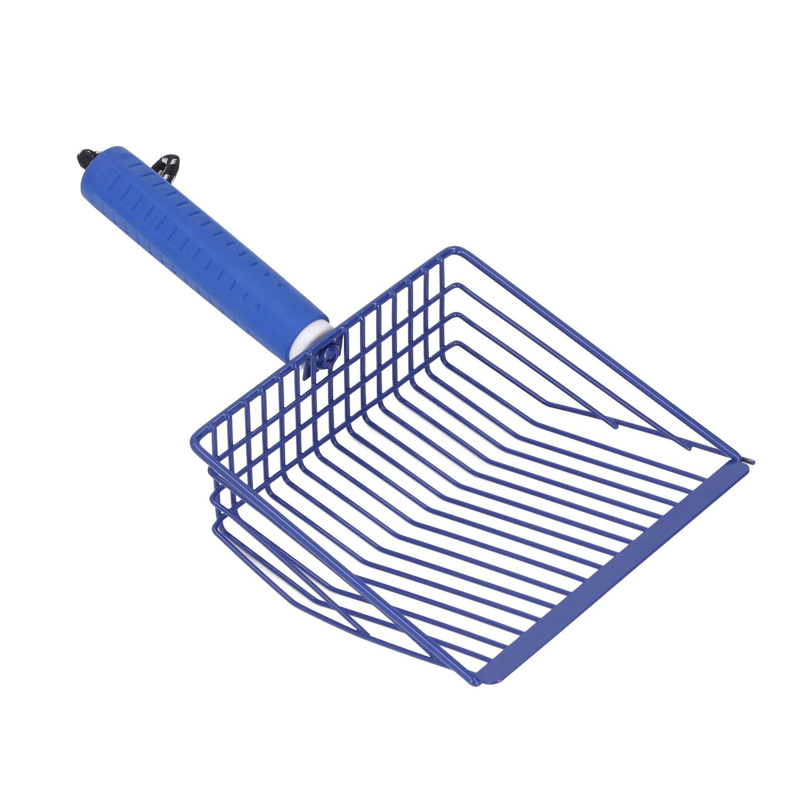 Cat Litter Scoop Removable Handle Metal Fast Filtration Cat Litter Shovel Litter Box Scoop for Cat Litter Box Clning