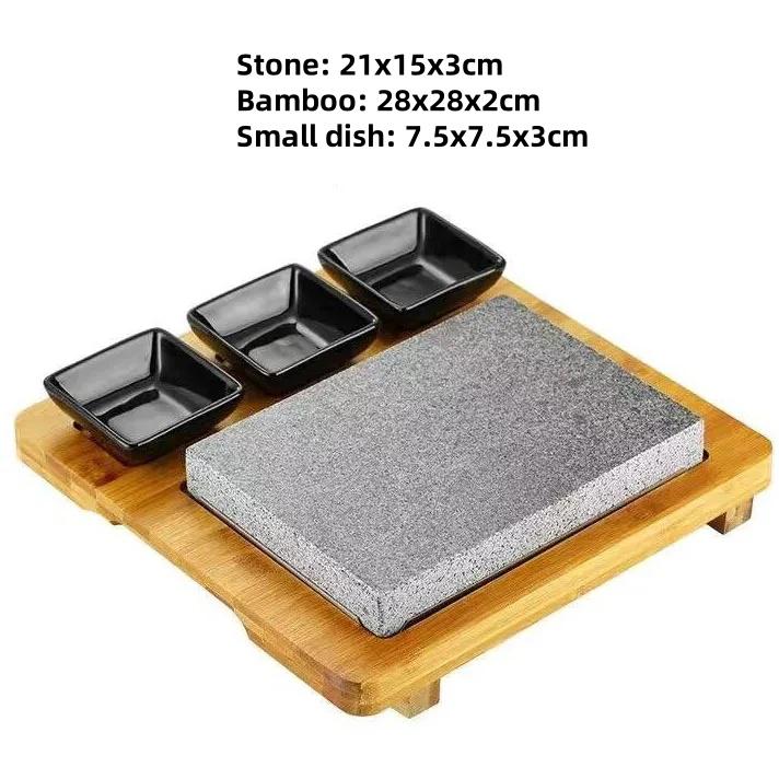 Cooking Stones for Steak Indoor Grill Sizzling Hot Stone Set Lava Steak Stones Hot Stone Cooking Hot Rock Cooking Stone Set