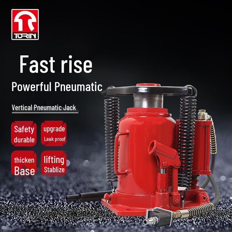 TORIN Pneumatic Vertical Hydraulic Jack for Trucks 30 Ton