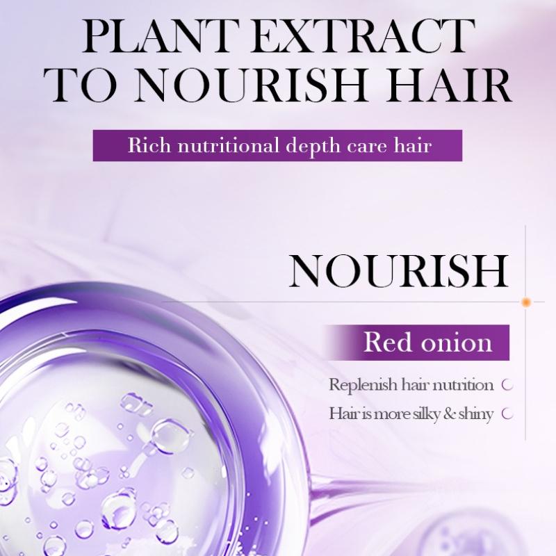 Onion Black Seed Oil Smooth Hair Care Essential Oil SADOER Moisturizing Hair Care Essential Oil