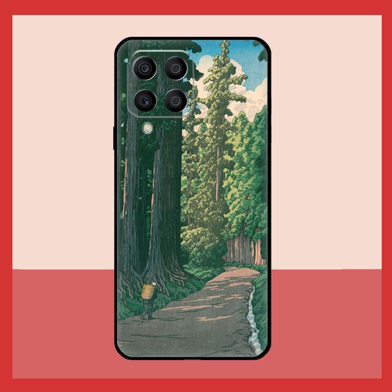 Japanese Ukiyoe Case For Samsung Galaxy M56 M12 M06 M32 M52 M35 M55 M15 M11 M13 M14 M16 M36 M31 M53 M34 M54