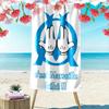 Marseille Pride Passion Beach Towel Soft Outdoor Camping Outdoor Pool Towel Seaside Absorbent Bath Towel Beach Towel Travel and Vacation Towels