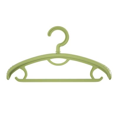 High Quality Wide Shoulders Clothes Hanger Antiskid Traceless Clothesline Bold Plastic Daily Necessities