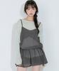 Mellotoli Wrinkle String Sleeveless Dress (3 Colors)