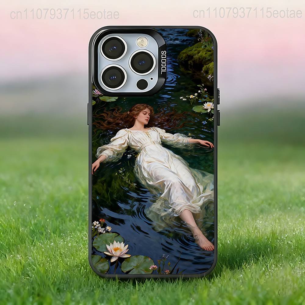 

ART Renaissance Paintings Phone Case For iPhone 17,16,15,14,13,12,11,Pro,XS,Max,Plus,Mini,SE4,E Black Matte Shockproof Cover iPhone16pro