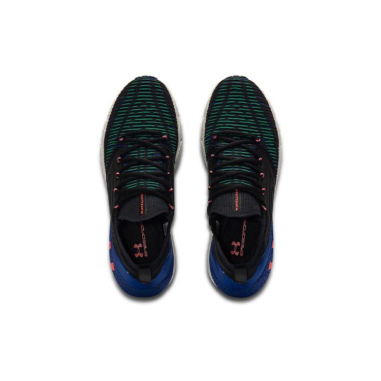Under Armour HOVR Phantom 2 IntelliKnit Running Shoes Black Royal Women 3024155-002