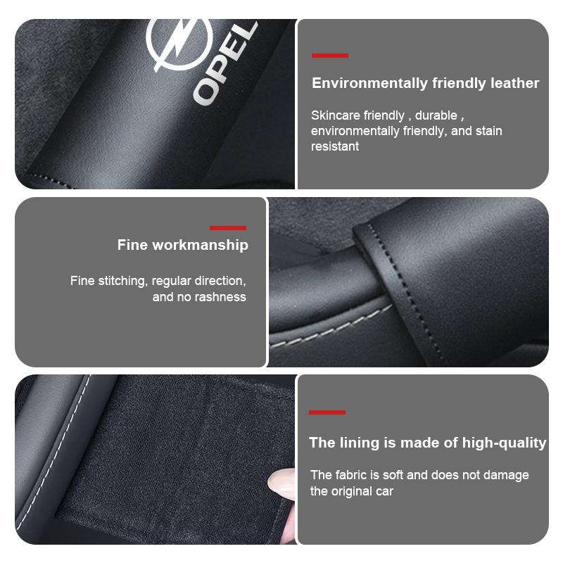 Car Door Handle Protector Anti Scratch Handle Pad Accessories For Opel Insignia Corsa Zafira Mokka Grandland Antara Ampera