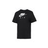 (WMNS) Air Logo Casual Sports Short Sleeve Black T-Shirt Women's CZ8615-010