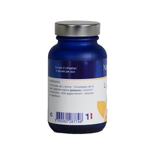 Pharm Nature Micronutrition L-Lysine 1000 60 gélules