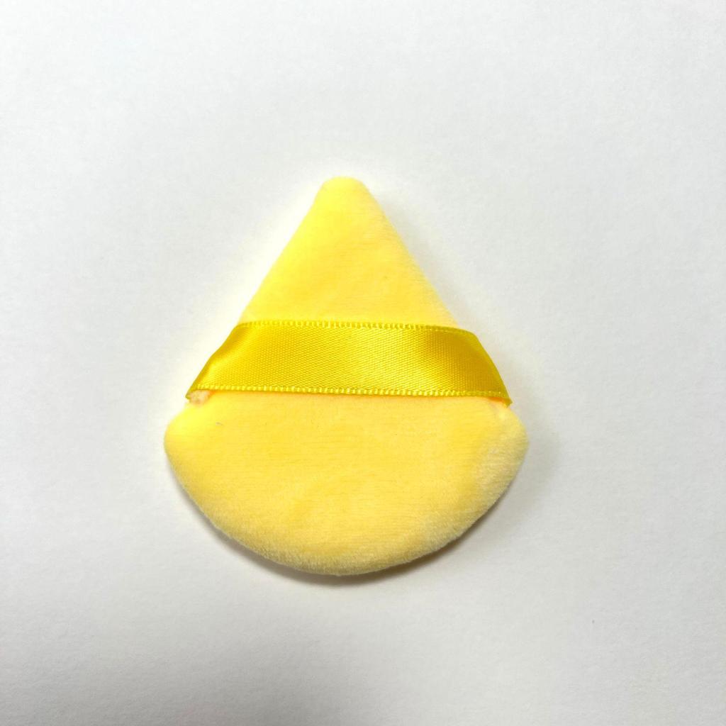 Triangular Super Soft Setting Powder Puff Flocked Sponge
