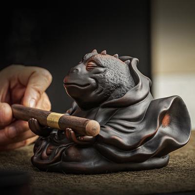 Jianshui Lila Ton Kröte Tee Haustier Teetisch Tee Haustier Ornamente Hohe Qualität Teeremonie Teetisch Dekoration