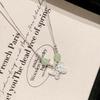 Butterfly Necklace Women's New Chinese Style Guochao Pendant Niche Design Light Luxury High Sense Collarbone Chain