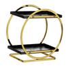 Cupboard Organiser Spacesaving 2 Layer Kitchen Shelves for Cups Home Dishes and Black