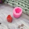 Rose Flower Candle Silicone Mold 3D Tulip Flower Soap Plaster Resin Concrete Mold DIY Crafts Make Valentine's Day Gifts
