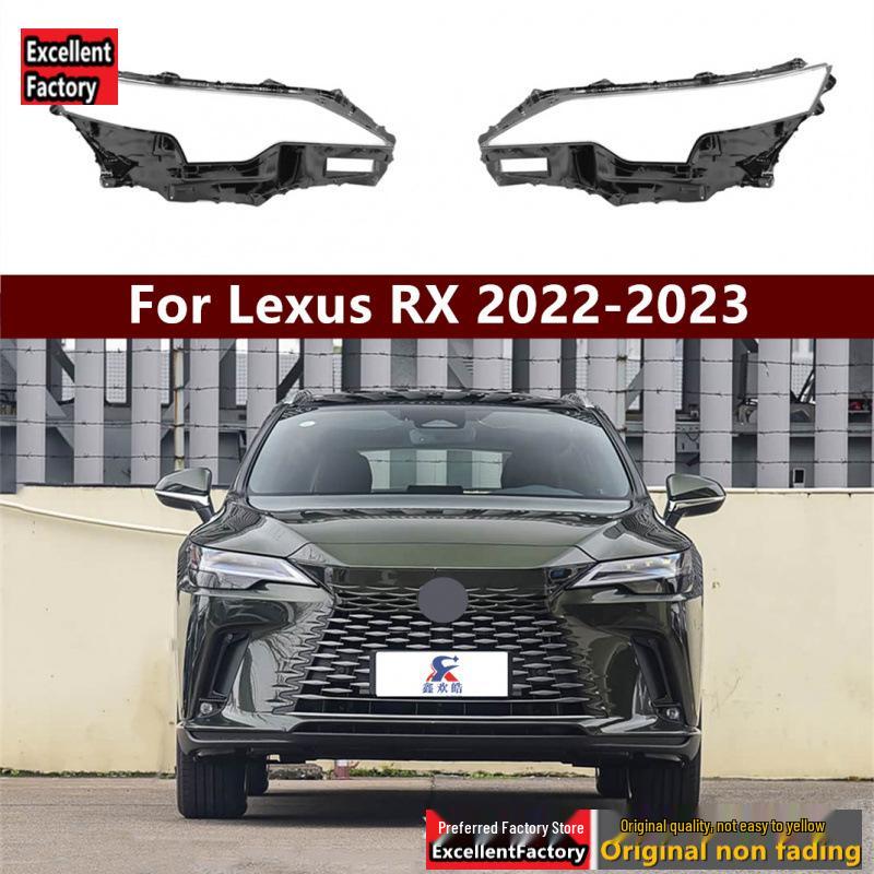 Transparent Front Headlight Cover for 2022-23 Lexus RX