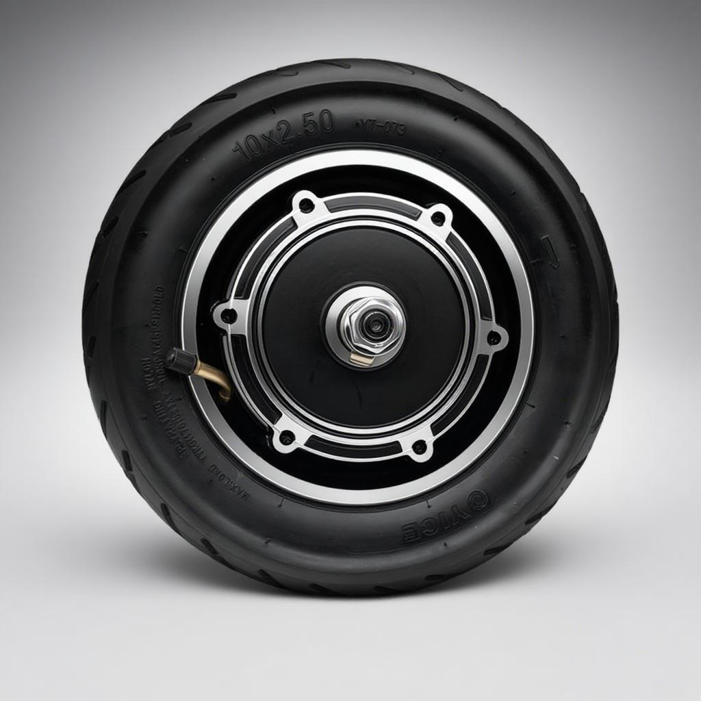High Speed Scooter Motor Engine Motor for E-Scooter 36V 48V 350W Motor Rear Wheel Scooter Strengthen Tire Split Skateboard Motor