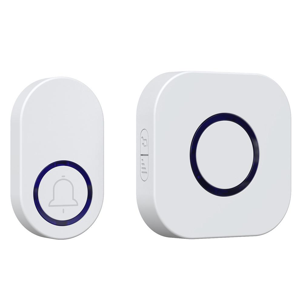 38-Ringtone Wireless Doorbell with Long-Distance Pager & Remote Control