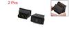 uxcell Power Window Switch Rocker Switch 5 Terminal Black Car