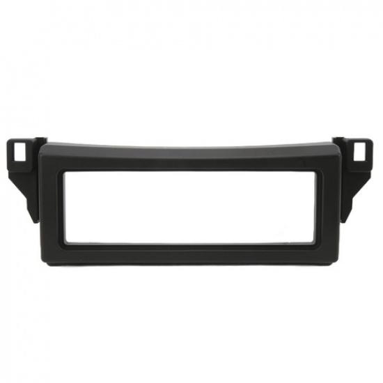 Single 1 DIN Car Stereo Frame Radio Fascia Dash Panel Black For TOYOTA REIZ 2012