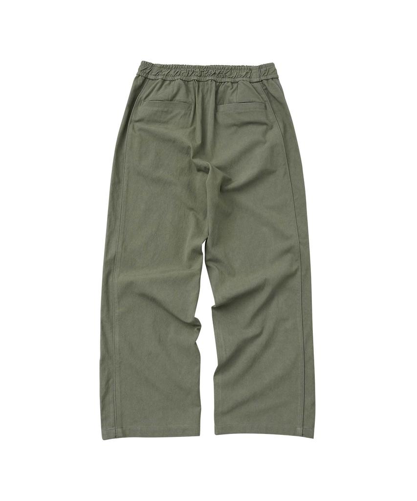 WMC Wide Trimmed Pants_Khaki