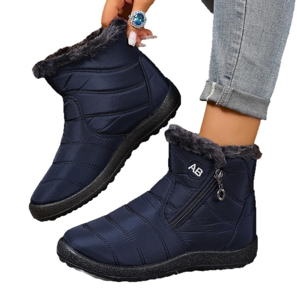 Fashion Women's Boots 2025 new Winter Boots Fur Winter Shoes For Women Ankle Boots Snow Super Warm Low Heels Botas Mujer Winter Footwear