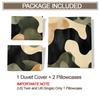 Camouflage Print Bedding Set Military Style Duvet Cover Set No Filler Soft Comfortable Fabric Ideal Home Bedroom Decorations