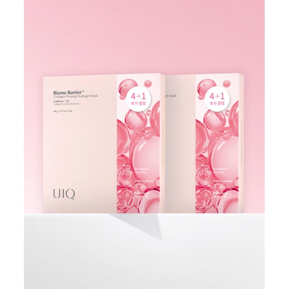 Uiq Biome Barrier Collagen Firming Hydrogel Mask 10 Sheets NONE