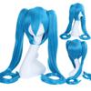 28 Colori Mi Ku Parrucca Cosplay Lunga Resistente al Calore Capelli Sintetici Code di Cavallo con Clip Feste di Halloween Parrucche + Cuffia per Parrucca Snow Mi Ku