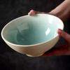 Japanese Vintage Porcelain Bowl Creative Homehold Lamian Noodles Instant Noodle Bowl Vegetable Salad Rice Soup Bowls Kitchenware