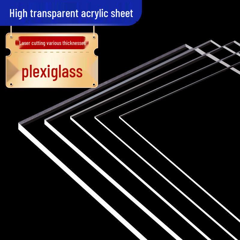 Clear Acrylic Sheet for DIY, Laser Cutting & Model Making