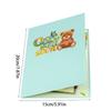 GetWellSoon Bear Theme PopUp Card with Envelope 3D Greeting Cards Card Holiday Card Greeting Cards