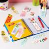 20 Creative Themes Paper Shaped Bookmarks Plants Flowers Student Gifts Messages Bookmark Clips