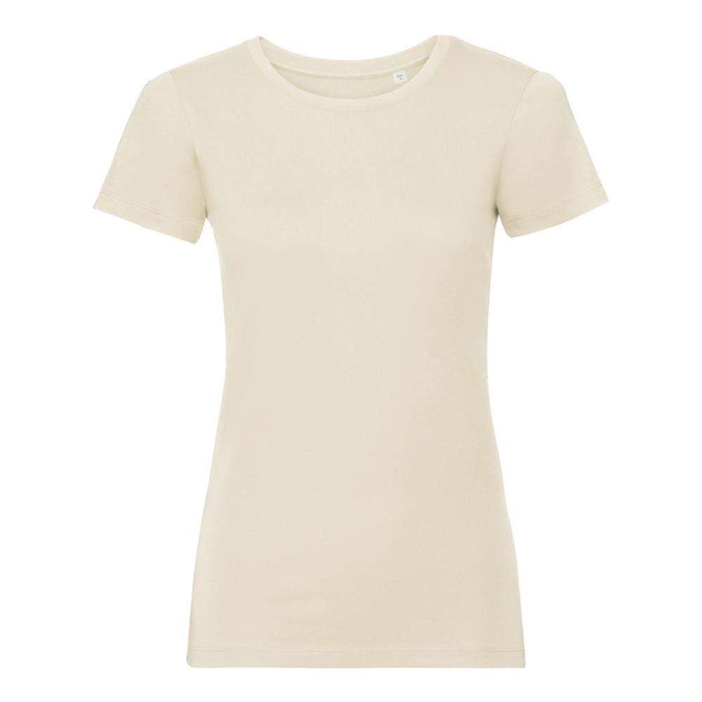 Russell Pure Organic Womens/Ladies T-Shirt