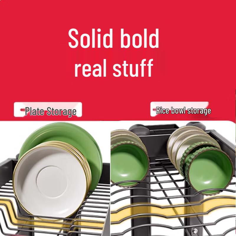 Yunshuang Aluminum Countertop Dish Drying & Storage Rack