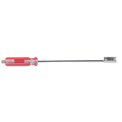 Cacciavite BNC Acciaio Cromato Estrattore Testa F Professionale per Apparecchiature Video Rosso