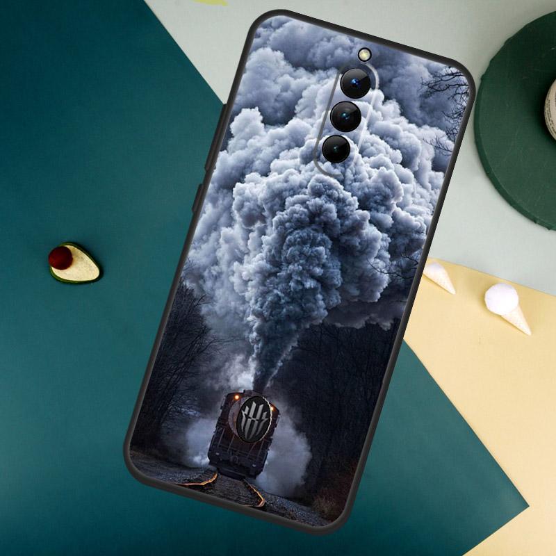 Classic Steam Train Railway For ZTE Nubia Red Magic 10 Air 8 9 8S 9S 10S Pro Plus 7 6S 7S Pro Red Magic 11 Pro Plus Case