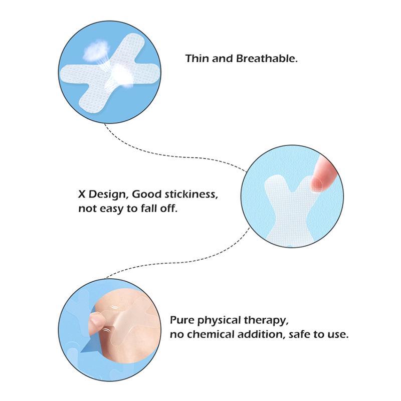 30Pcs Anti Snoring Patch Improve Sleeping Promoting Better Breath Portable Night Sleep Stop Snoring Sticker Mouth Tape