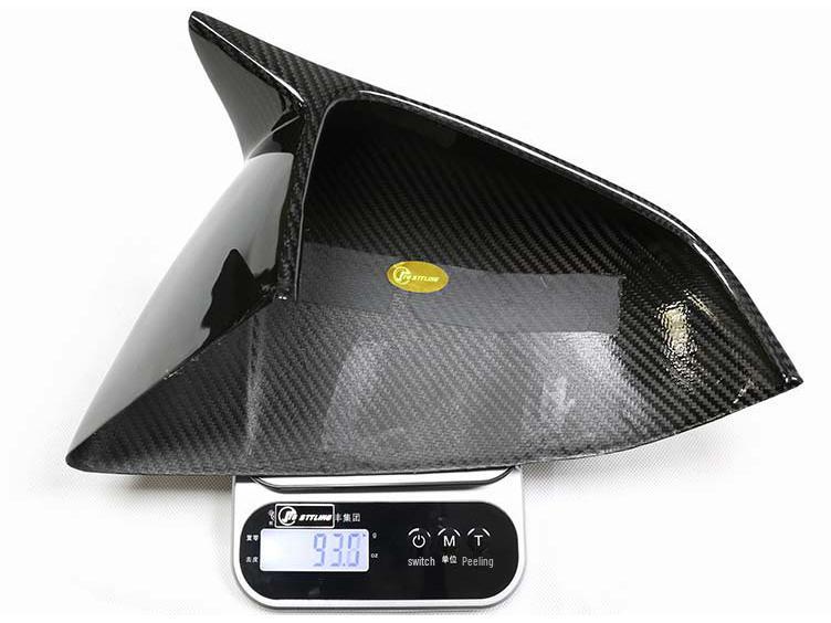 Tesla Model X Carbon Fiber Rearview Mirror Cover
