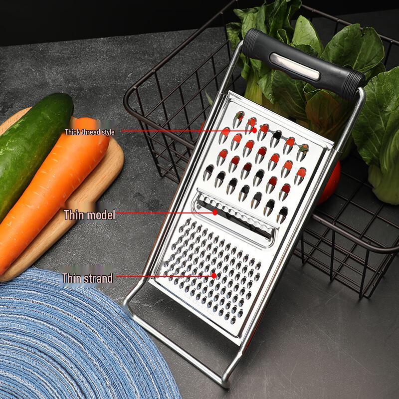 Multi-functional Stainless Steel Vegetable Slicer & Grater