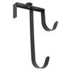 2Pcs Pool Pole Hanger Adjustable Metal Iron Pool Pole Hook Hanger Pool Accessories for Pool Poles Pool Fence Wall